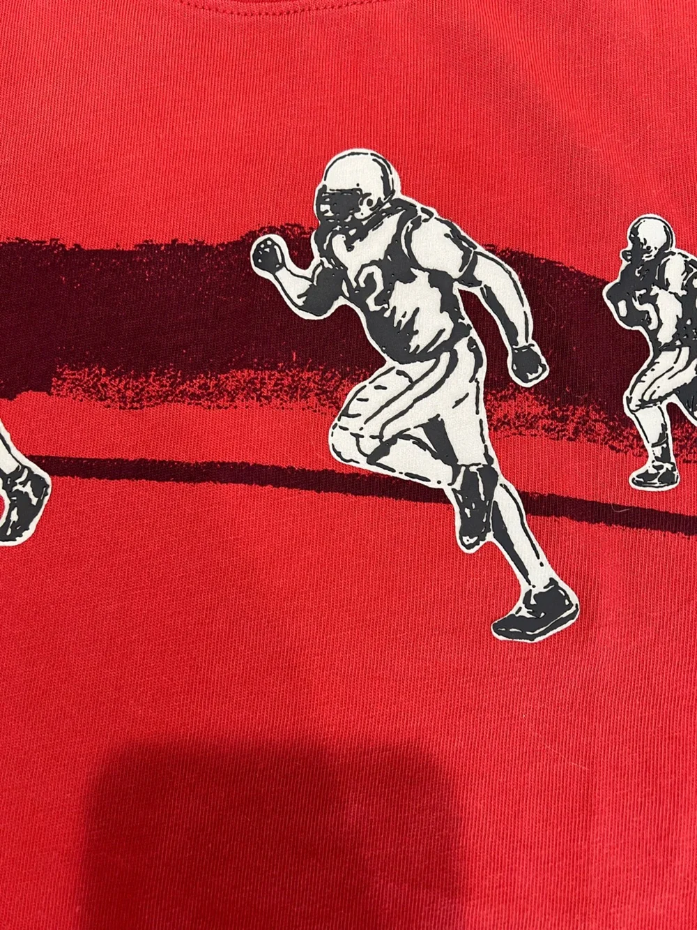 Gymboree Red Kids Football Graphic Tee 6